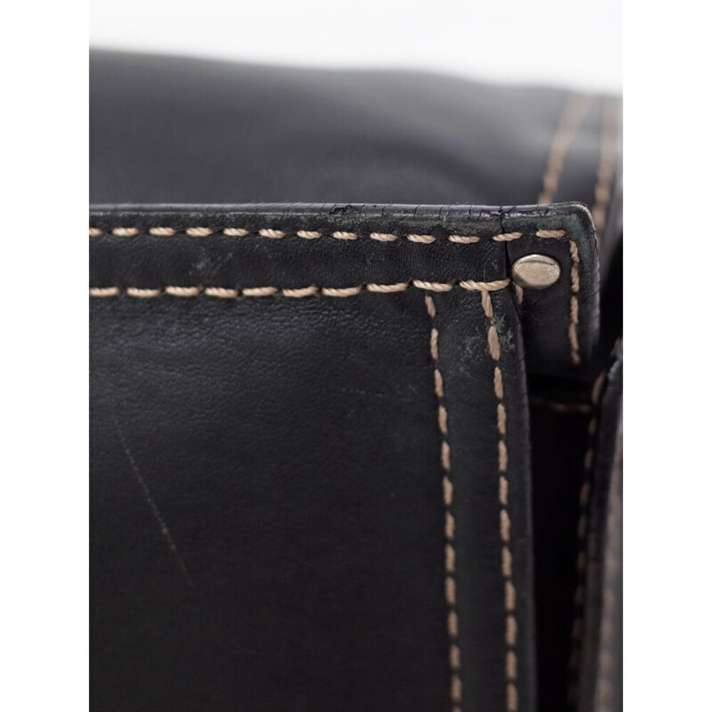 Loewe Shoulder Leather Bag Calfskin Anagram Tote - Picture 7 of 9